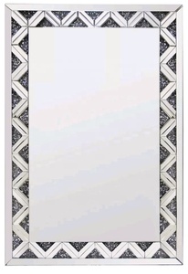 Décoration murale en diamant écrasé au design contemporain Offre Spéciale avec ailes d'ange en miroir pour la décoration intérieure - Product Image 2