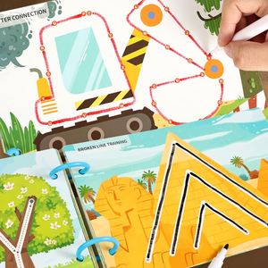 El Mejor Regalo para Niños, Libro de Actividades para Practicar el Control del Lápiz, Formas, Líneas, Aprendizaje Temprano Divertido, Libro de Actividades Reutilizable - Product Image 5