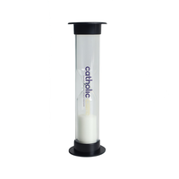Minuteur cylindrique écologique personnalisé en gros, 30s/1/2/3/5/10 minutes, pour cuisine, salle de classe, bureau à domicile, étude, décoration de bureau