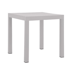Set Tavolo e Sedie da Giardino in Plastica <span class=keywords><strong>Crema</strong></span> Stile Nordico per Esterni, Cortile, Casa, B&B, <span class=keywords><strong>Terrazza</strong></span>, Caffè, Piazza - Product Image 5