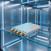 Módulo RFID UHF de 4 Canales Impinj E710 ISO 18000-6C U84 25m+ 700+ Etiquetas/s, Lector Inteligente de Aleación de Aluminio para Gabinete de Herramientas y Uso Médico