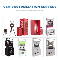 Cabina de Fotos Todo en Uno, Personalizable, Máquina Expendedora de Fotos, Impresora, Software, Logotipo, Control Remoto, Proveedor de Alta Tecnología