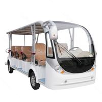Mini voiture de bus touristique électrique 14 places personnalisée du fabricant chinois à prix d'usine à vendre