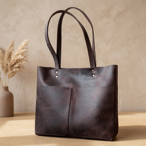 European Western Style Genuine Leather Women's Clutch Zipper Closure Durable Foldable <b>Large</b> Capacity Lightweight Waterproof Shop - Product Image 1