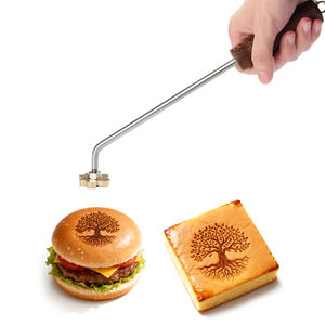 Outil de marquage <span class=keywords><strong>à</strong></span> chaud pour gâteaux, en <span class=keywords><strong>cuivre</strong></span> <span class=keywords><strong>cannelé</strong></span>, pour estampage de logo DIY, de marque Hot Cake Baking Iron Cartoon - Product Image 1