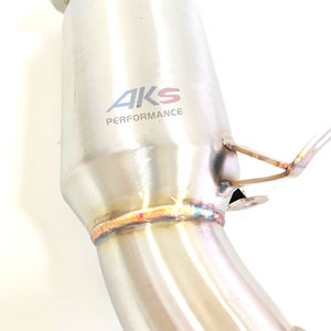 AKS 200-cellige katalysator-downpipe voor B48 F30 F31 F34 230i 330i F32 F33 F36 430i downpipe - Product Image 2