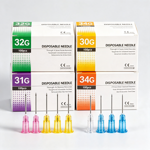 30G 31G 32G 34G Disposable Meso <strong>Needles</strong> Painless Micro Injection <strong>Needle</strong> Single Use Beauty <strong>Needles</strong> <strong>for</strong> Face Body <strong>Mesotherapy</strong> - Product Image 1