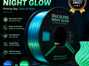 Filamento PLA Brillante en la Oscuridad para Impresora 3D, 1.75mm, Venta al Por Mayor de Fábrica, Brillo Nocturno para Bambu Lab Creality - Product Image 6