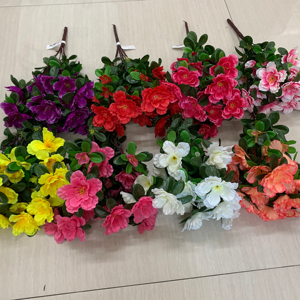 ดอกไม้ประดิษฐ์ตกแต่งดอกชวนชมขนาดเล็ก7สาขา - Product Image 1