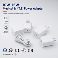 Adaptateur secteur universel global US UK EU 5V 2A 3A avec port USB-A/USB-C, alimentation SMPS 10W 15W pour caméra IP, CCTV, WiFi