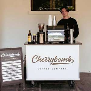 Carrito Móvil Moderno para Exhibición de Café, Helados, Dulces y Otros Productos, Ideal para Exteriores y Hospitales Móviles - Product Image 6