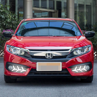 Kit de Luces LED DRL para Honda Civic 10ª Generación 2016 2017 2018, Luces de Circulación Diurna, Faros Antiniebla