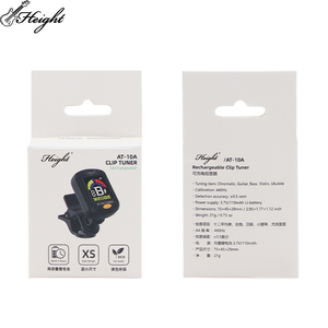 Accordeur de guitare fiable à haute sensibilité avec micro de réglage silencieux pour guitares acoustiques/électriques et basses - Product Image 1