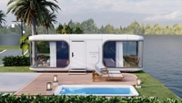 Fabricant de maisons de vacances préfabriquées mobiles Capsule spatiale en aluminium Hôtels