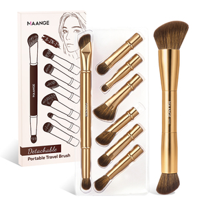 <span class=keywords><strong>MAANGE</strong></span> Nouveauté Brosse de Maquillage Professionnelle 8-en-1 Personnalisée OEM&ODM de Haute Qualité Multi-usages pour le Visage - Product Image 1