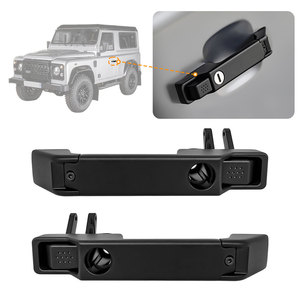 Poignée <span class=keywords><strong>de</strong></span> <span class=keywords><strong>porte</strong></span> extérieure automobile pour Land Rover Defender 90 110 130, poignée <span class=keywords><strong>de</strong></span> <span class=keywords><strong>porte</strong></span> noire - Product Image 1