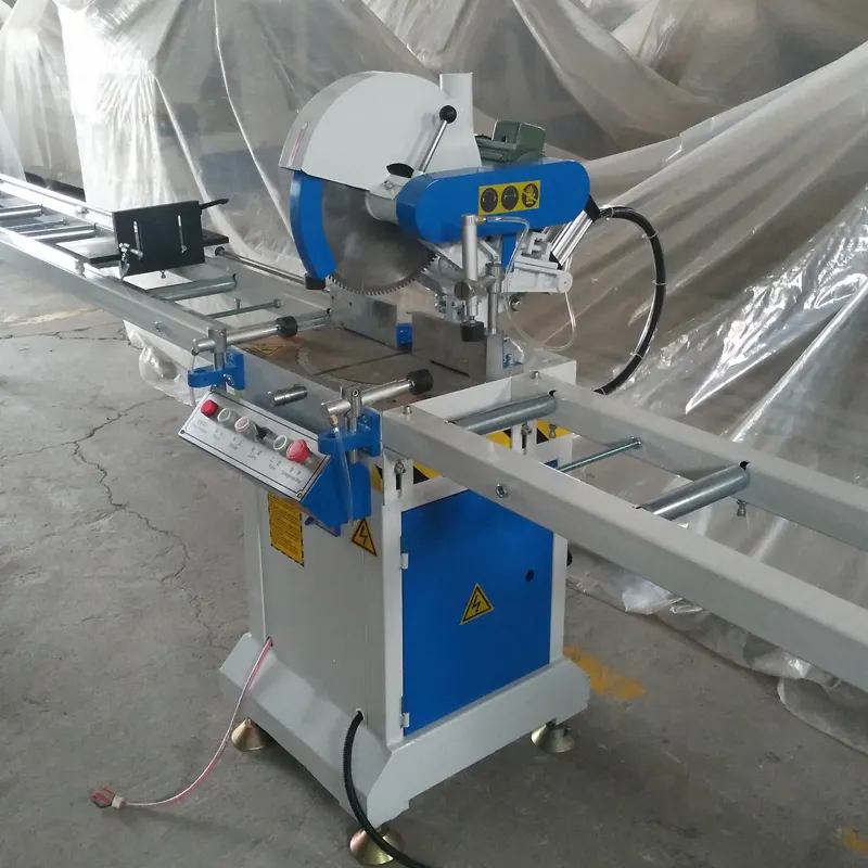 Fabricage Direct Supply Aluminium Pvc Upvc Enkele Kop Snijden Zag Raam Deur Making Machine