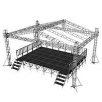 Plataforma de Escenario Portátil de Aleación de Aluminio con Certificación TUV, Estructura de Aluminio Personalizable para Eventos y Exhibiciones