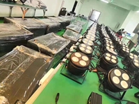 Pencahayaan Panggung Lampu Par Led Cob Empat Mata untuk Acara Pesta Bar Pernikahan Konser