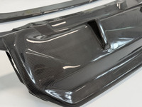 Spoiler avant et diffuseur arrière en fibre de carbone sèche style 3D pour kit carrosserie BMW G42