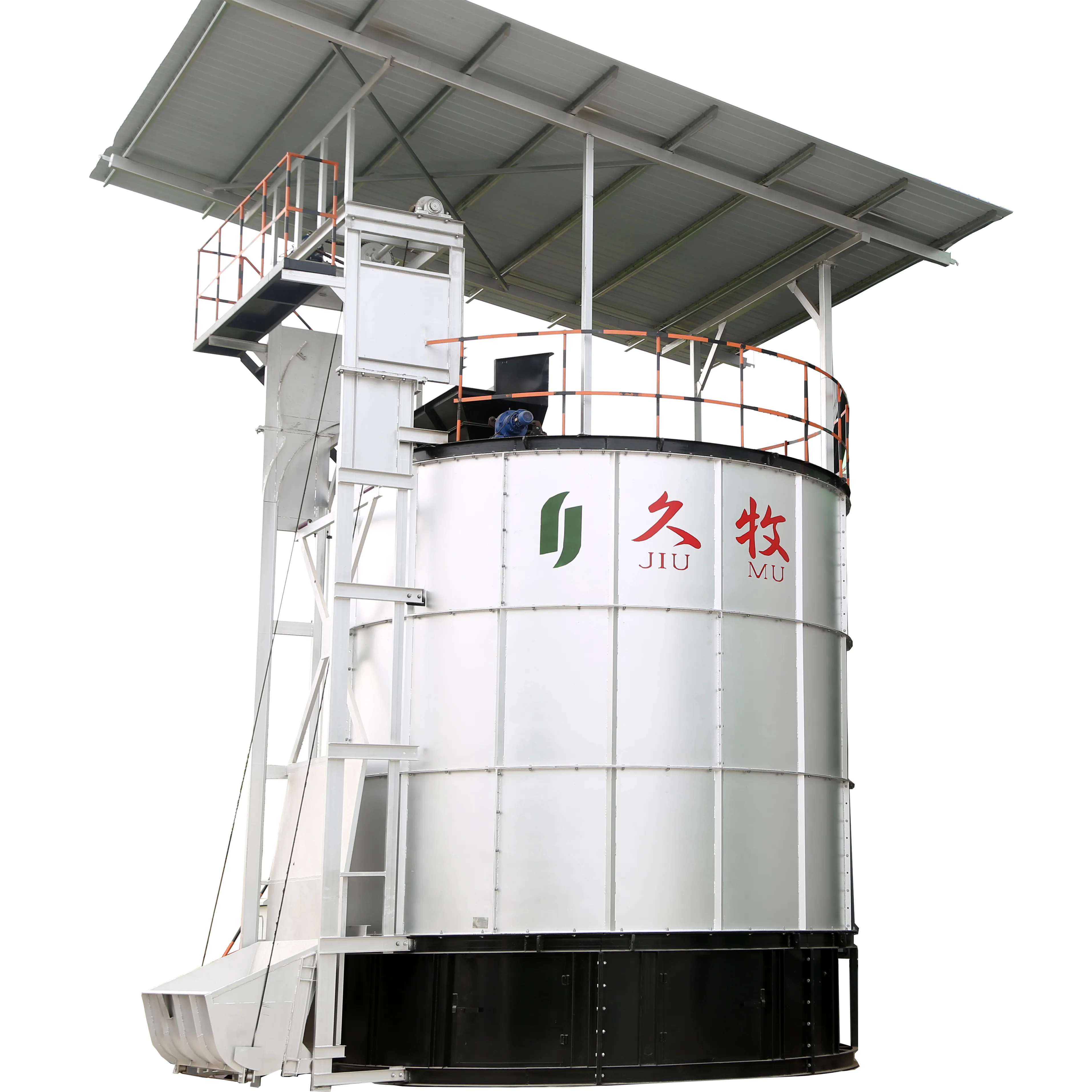 Vendita calda attrezzatura per la fermentazione del fertilizzante organico macchina per il Compost del letame di pollo serbatoio di fermentazione del letame di pollame