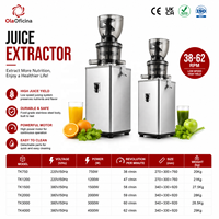 Extracteur de jus à froid commercial TK750/TK1200/TK1500/TK2000/TK3000 pour les magasins de jus, les cafés, les restaurants et les hôtels