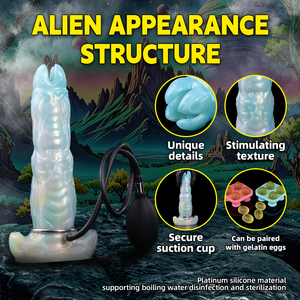 YOCY alieno maya Mecha fantasia ovopositore creatura fantasia Dildo uovo posa femminile masturbatore anale spina adulto giocattolo del sesso all'ingrosso - Product Image 4