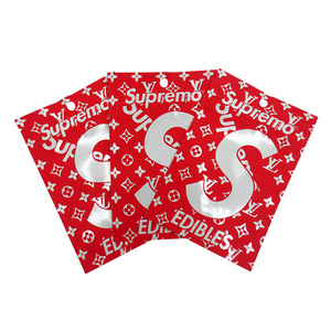 Bolsa personalizada <span class=keywords><strong>Yin</strong></span> y <span class=keywords><strong>Yang</strong></span> impresión holográfica + bolsa transparente Mylar Ziplock resellable biodegradable embalaje bolsas de plástico - Product Image 2