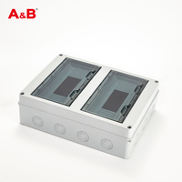 Caja de Distribución de Energía para Exteriores HT, Impermeable y a Prueba de Polvo con Nivel de Protección IP65, HT-24, 24 Tomas, 220V