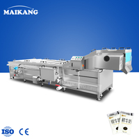 Machine de pasteurisation industrielle pour purée de fruits, de fruits de mer et de tomates, ligne de pasteurisation de haute qualité en acier inoxydable 304 pour