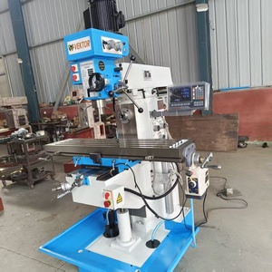 ZX6350C Multi Function Vertical Drilling and Milling Machine High Accuracy Medium Duty Metal Processing Manual <b>Mills</b> - Product Image 1
