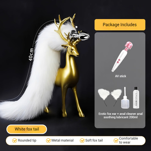 Nuovo Design all'ingrosso coda di volpe da cortile oggetti di scena sesso anale <span class=keywords><strong>Erotica</strong></span> giocattoli condizionanti femminili - Product Image 5