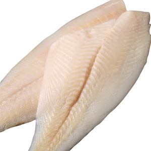 Peixe Congelado Premium 100% Natural do Alasca, Capturado em Águas Profundas, Filé de Linguado Sem Pele, Livre de Químicos, 1x10lb para Exportação - Product Image 1