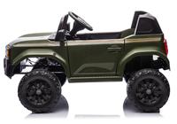 Voiture à pédales Toyota Land Cruiser 24V sous licence avec télécommande 2.4G