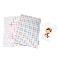 Kertas Transfer Panas Warna Terang-Gelap untuk Pencetakan Heat Press, Ukuran A4*5 Lembar, Impor, Buatan China