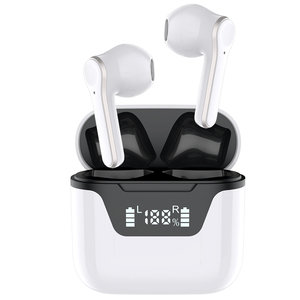 Écouteurs sans fil miniatures Bt5.3 à faible latence avec étui de charge numérique, étanches IPX-5, ajustement personnalisé - Product Image 2