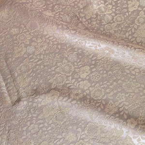 Mejor calidad brillante Lurex maravilloso suave seda sólida rayón Jacquard tela para mujeres lujo encantador ropa <span class=keywords><strong>de</strong></span> dormir vestido <span class=keywords><strong>de</strong></span> fiesta - Product Image 4