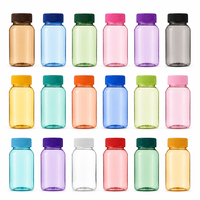Bouteille de complément alimentaire en plastique PET de 125 ml, personnalisable, de qualité alimentaire, réutilisable, étanche et légère, pour usage clinique