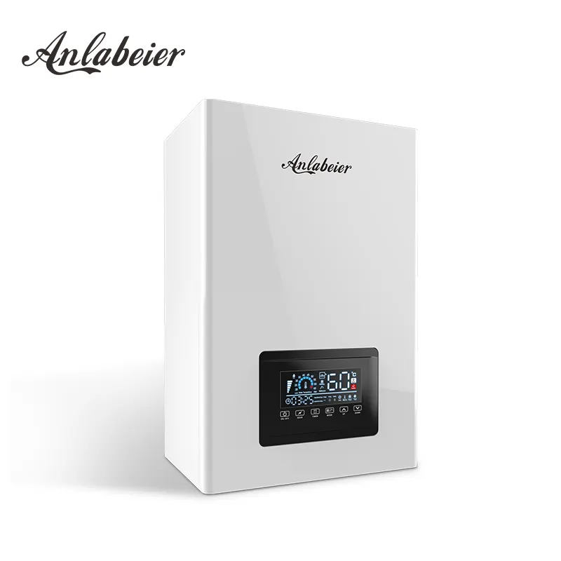 WIFI control 380volt multipoint hot water Home central electric heating combi boiler 30kw