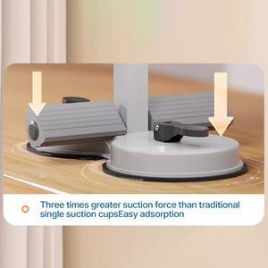 <b>ABS</b> Material Sit-Up Aid Adjustable Trainer with Suction Cup Fixed Foot for Abdominal Crunches Muscle <b>Exercise</b> - Product Image 6
