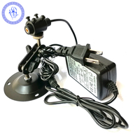Module Laser rouge réglable avec adaptateur, ligne de focalisation, Laser rouge 650nm 5mW 5v