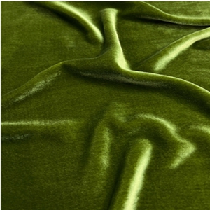 Tissu en velours 100 % viscose et 100 % soie de mûrier biologique Jura&<span class=keywords><strong>Vichy</strong></span> S65111, idéal pour les robes féminines – Grande <span class=keywords><strong>Vente</strong></span> - Product Image 1