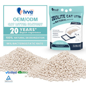 Litière pour chat en zéolite naturelle au charbon actif agglomérant minéral broyé durable de haute qualité - Product Image 3