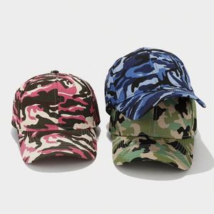 Casquette de baseball camouflage été 2024 pour femme, visière de protection solaire décontractée pour activités de plein air - Product Image 2