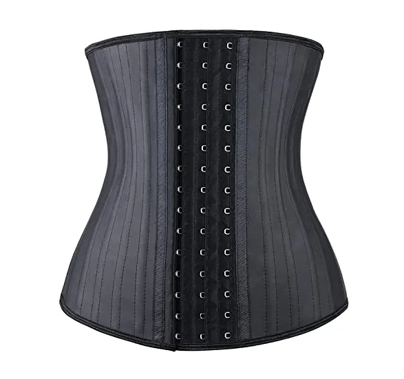 Wholesale Price Women Sexy Colombian Hourglass Body Shaper Latex Waist Trainer 25 Steel Boned Corset