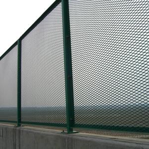La clôture décorative résistante de diamant lambrisse la balustrade extérieure de maille augmentée par armure néerlandaise en <span class=keywords><strong>métal</strong></span> - Product Image 3
