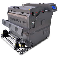 CALCA 24 pouces (60cm) automatique TPU adhésif DTF poudre shaker et séchoir avec écran tactile direct à la machine à secouer la poudre de film