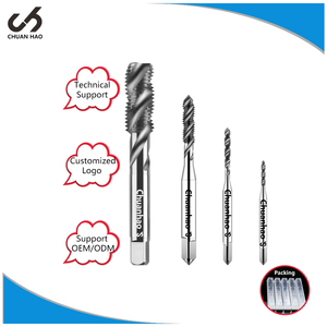 CH nhà máy giá chất lượng cao số liệu M1-M12 HSS thấm Nitơ tráng xoắn ốc vòi cho máy threading công cụ vít tap & Die - Product Image 1