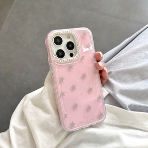 Étoile de diamant à la mode et haut de gamme adaptée à la coque de <span class=keywords><strong>téléphone</strong></span> IPhone16promax Apple 15pro paquet complet 14 célébrité <span class=keywords><strong>Internet</strong></span> - Product Image 6