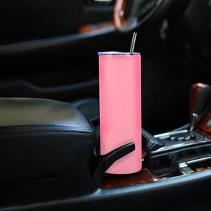 Us Warehouse Sublimation Blank <b>Tumbler</b> Double Wall 20oz 20 oz Skinny Metal Straight Sublimation <b>Tumbler</b> Mugs for Party - Product Image 6